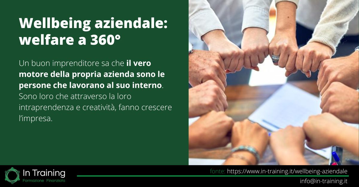 Wellbeing aziendale a 360 come funziona - In Training